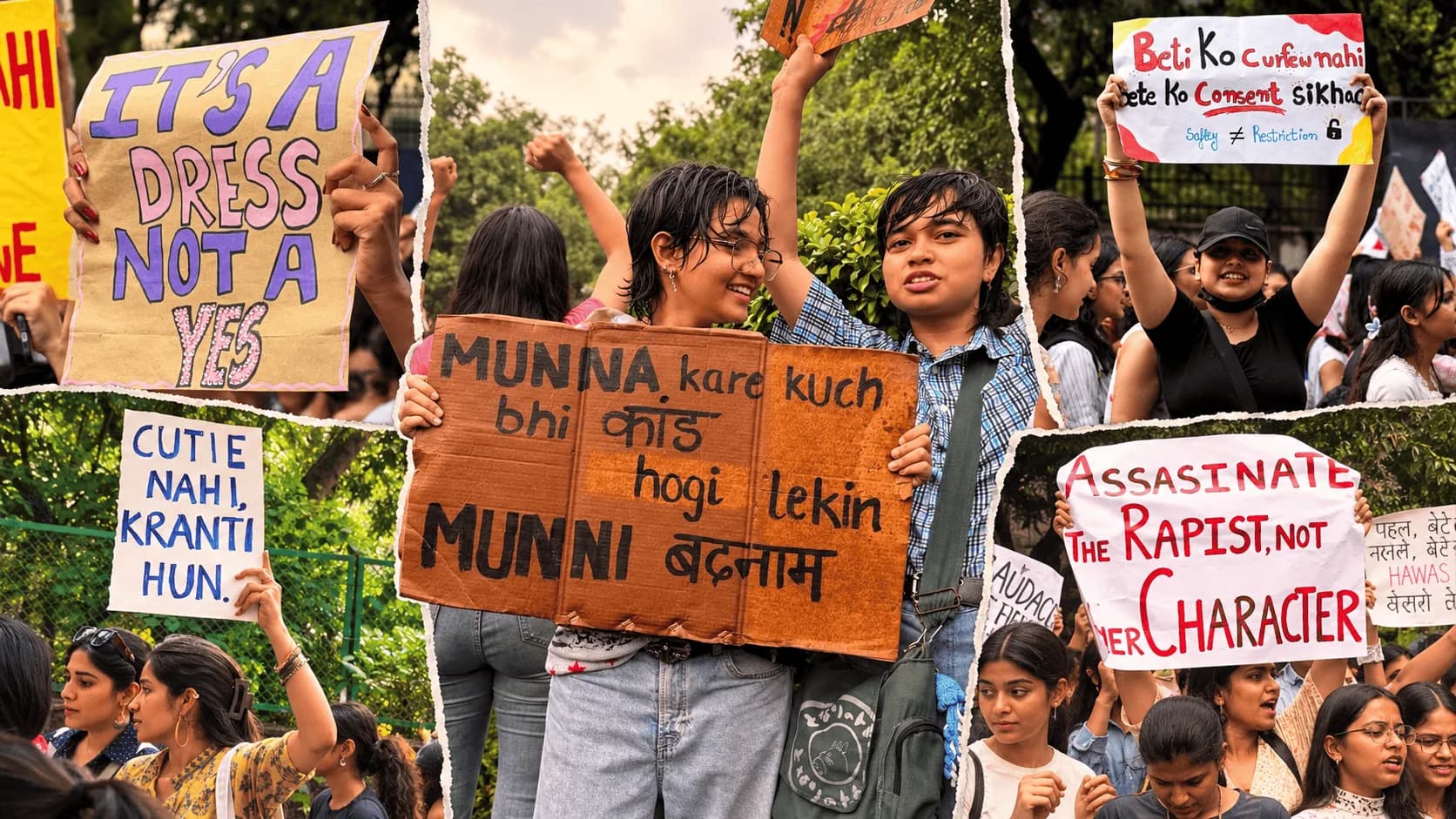 ‘Ek Kachori, Do Samosa’: How Delhi women are turning protest slogans into viral Gen Z activism