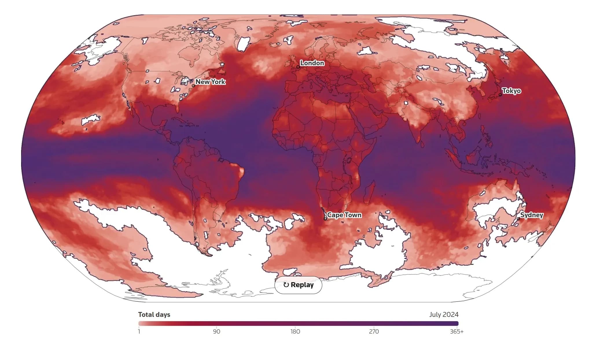 Could a heatwave become a planetary event?
